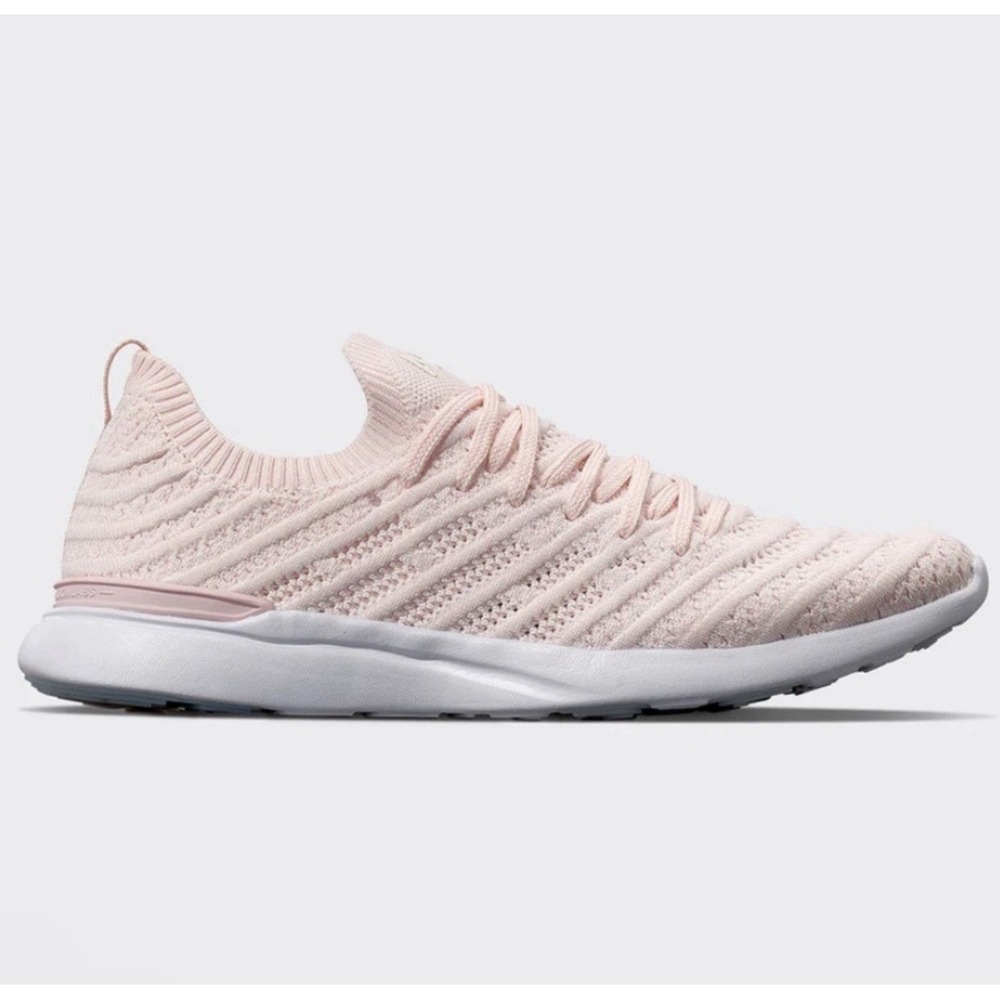 APL Youth TechLoom Size 4 Wave Bleached Pink/Ivory/‎ Melange Sneakers